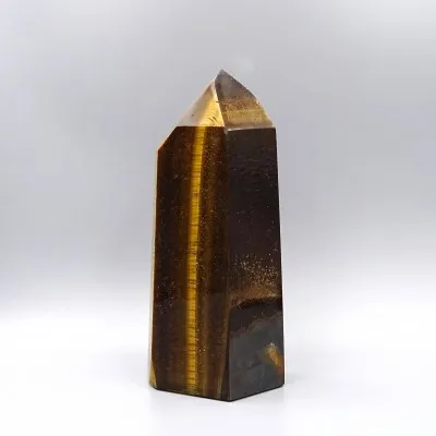 Polierte Tigeraugen-Mineralienkugel 854g, Namibia | MINERALS-STONES