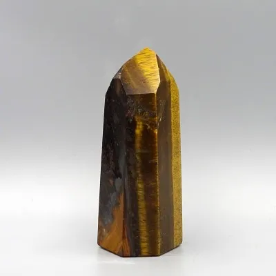 Tiger's eye polished mineral 284g, Namibia | MINERALS-STONES