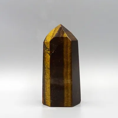 Polierte Tigeraugen-Mineralienkugel 284g, Namibia | MINERALS-STONES