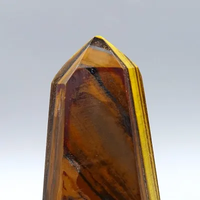 Polierte Tigeraugen-Mineralienkugel 327g, Namibia | MINERALS-STONES