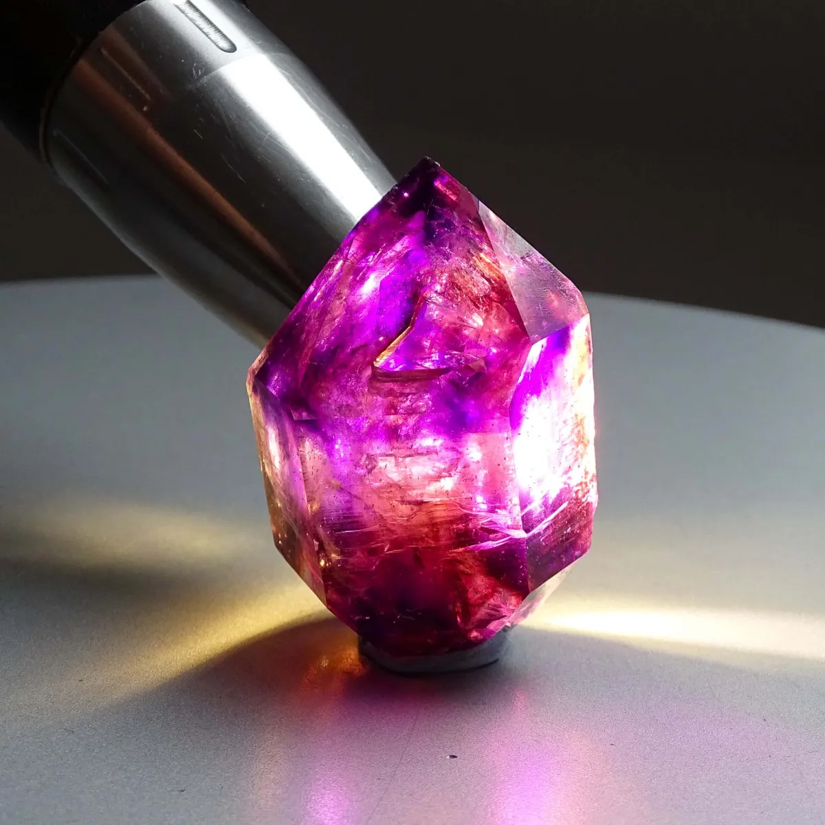 Ametyst Brandberg krystal 55,6g top kvalita, Namibie