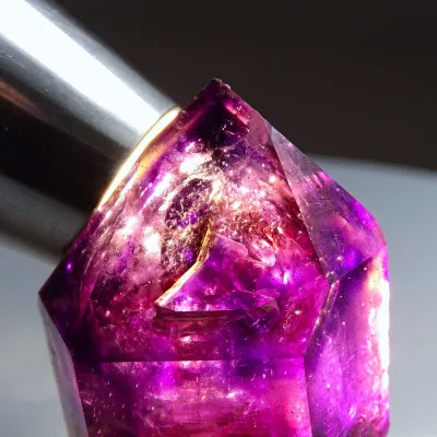 Ametyst Brandberg krystal 55,6g top kvalita, Namibie