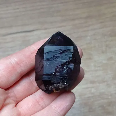 Ametyst Brandberg krystal 55,6g top kvalita, Namibie