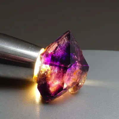 Ametyst Brandberg krystal 29,6g top kvalita, Namibie