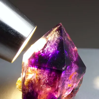 Ametyst Brandberg krystal 29,6g top kvalita, Namibie