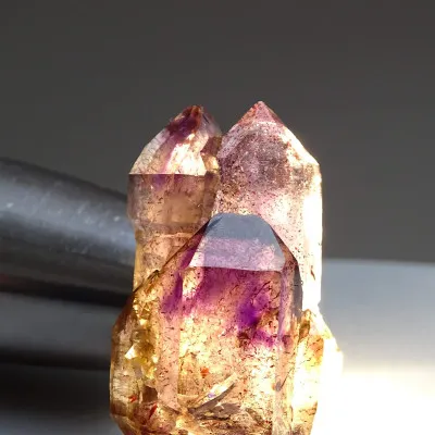 Ametyst Brandberg krystal 28,9g top kvalita, Namibie