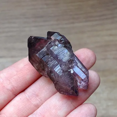 Ametyst Brandberg krystal 28,9g top kvalita, Namibie