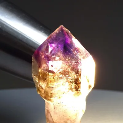 Ametyst Brandberg krystal 20g top kvalita, Namibie