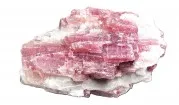 Rubelit/red tourmaline