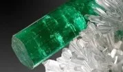 Emerald – green-colored beryl of natural origin