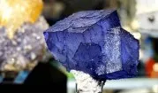 Fluorite – a mineral with a distinctive crystalline structure and color